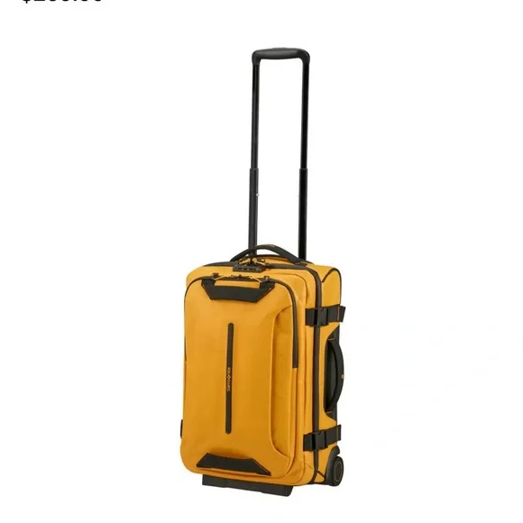 Samsonite Ecodiver 21 Expandable Tilt Carry-On Duffle YELLOW NWT